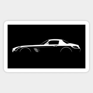 Mercedes-Benz SLS AMG GT (C197) Silhouette Magnet